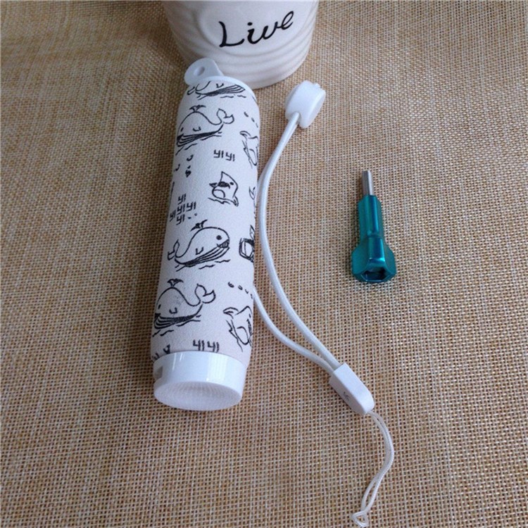 XIAOYI YI Non-slip Cartoon Pattern Floating Handle Bobber Grip for Xiaoyi 4K Action Camera - White-6