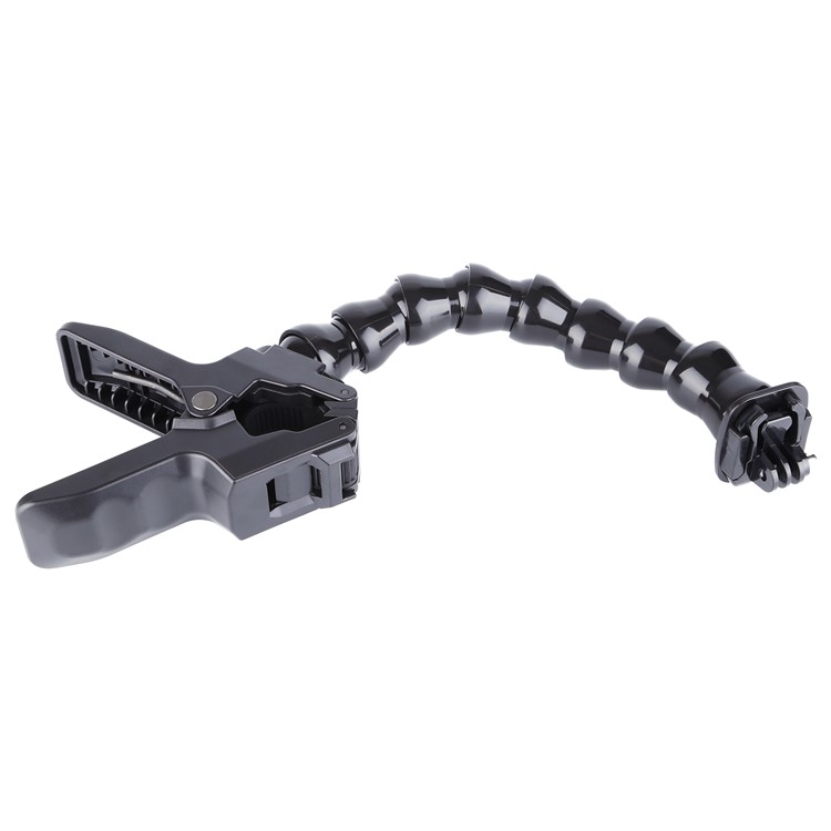 Jaws Clamp Mount with Adjustable Gooseneck Arm for GoPro / SJCAM / Xiaoyi etc-5