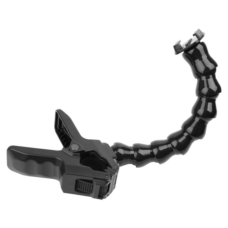 Jaws Clamp Mount with Adjustable Gooseneck Arm for GoPro / SJCAM / Xiaoyi etc-7