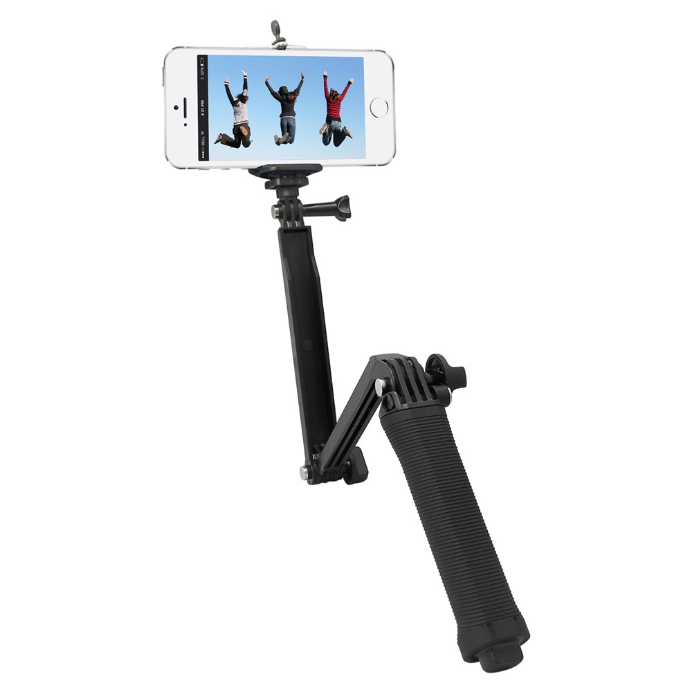 Monte de Trípode de Agarre de Monopod de Selfie Impermeable de 3 Vías Para GoPro / Sjcam / Xiaoyi etc-10