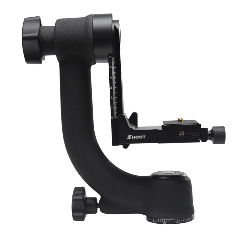 SHOOT 360-degree Panoramic Gimbal Tripod Head for GoPro/SJCAM/Digital SLR Cameras etc-4