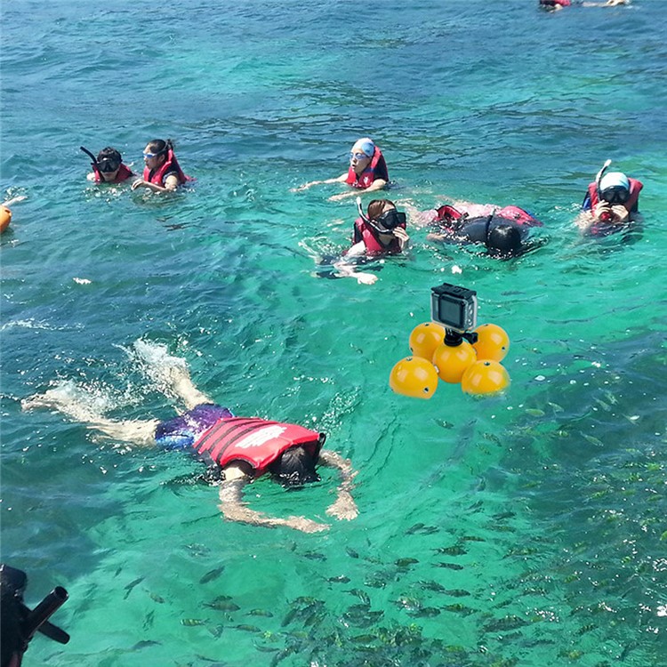 AT675 5Pcs Floating Buoyancy Ball Bobber Float for GoPro Hero5 Hero4 3 3+/ SJCAM SJ7000 SJ5000/ Xiaomi Yi Action-4