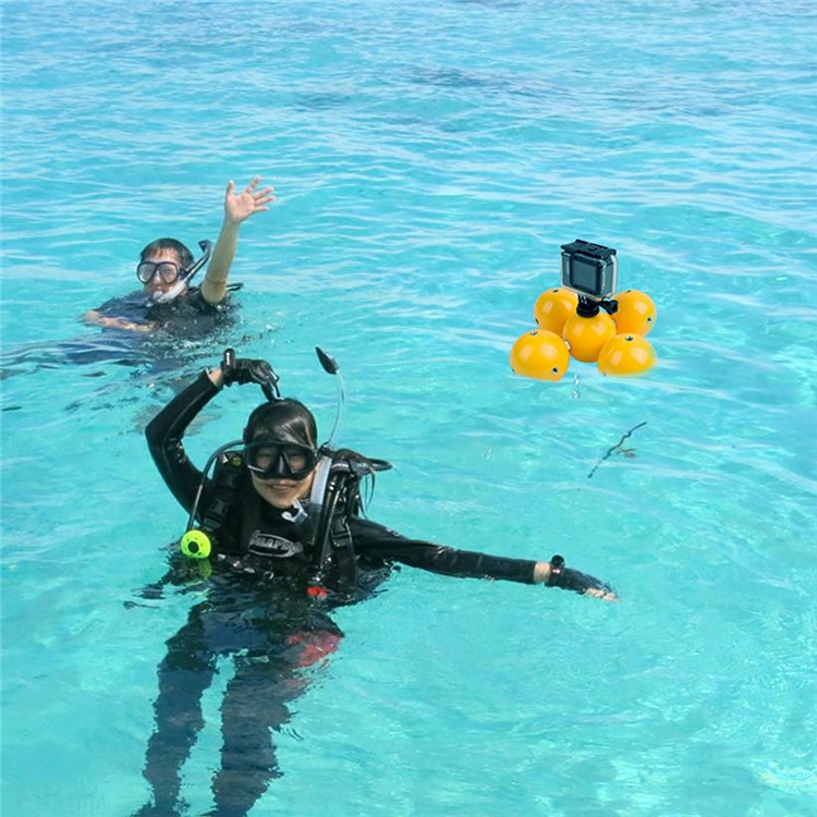 AT675 5Pcs Floating Buoyancy Ball Bobber Float for GoPro Hero5 Hero4 3 3+/ SJCAM SJ7000 SJ5000/ Xiaomi Yi Action-5