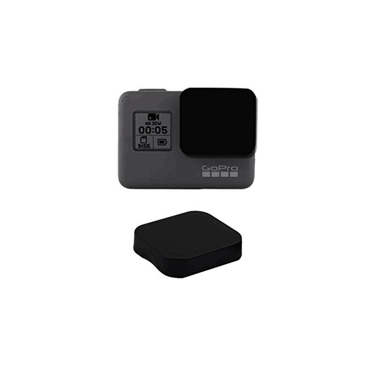 Housing Frame + Tempered-Glass Screen Protector + Lens Cap Cover Set for GoPro Hero 5 Action Camera-1