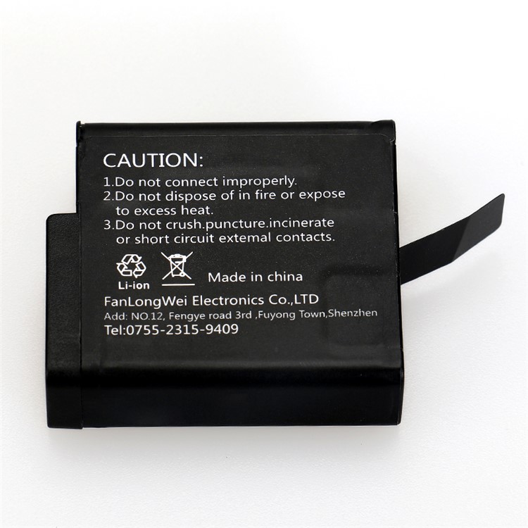 AHDBT-501 4.4V 1290mAh 5.67Wh Battery Pack Replacement for GoPro Hero5-2