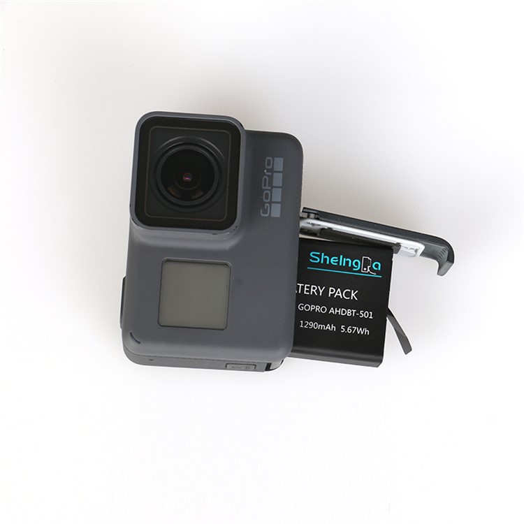 AHDBT-501 4.4V 1290mAh 5.67Wh Battery Pack Replacement for GoPro Hero5-5