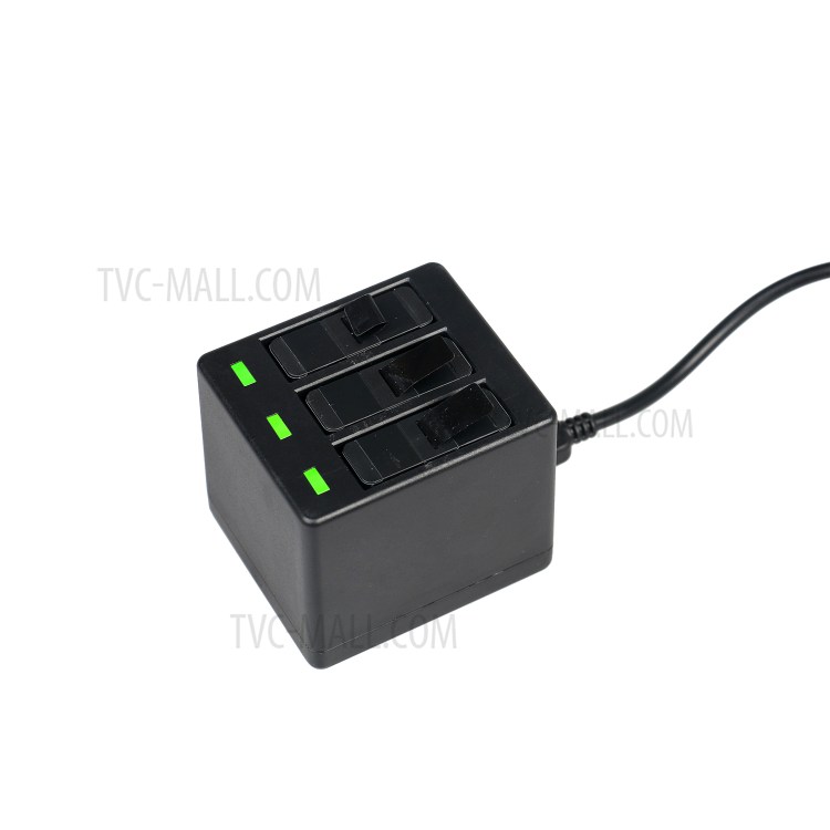 Triple Battery Charger with LED Indicators for GoPro Hero5 - Black-13