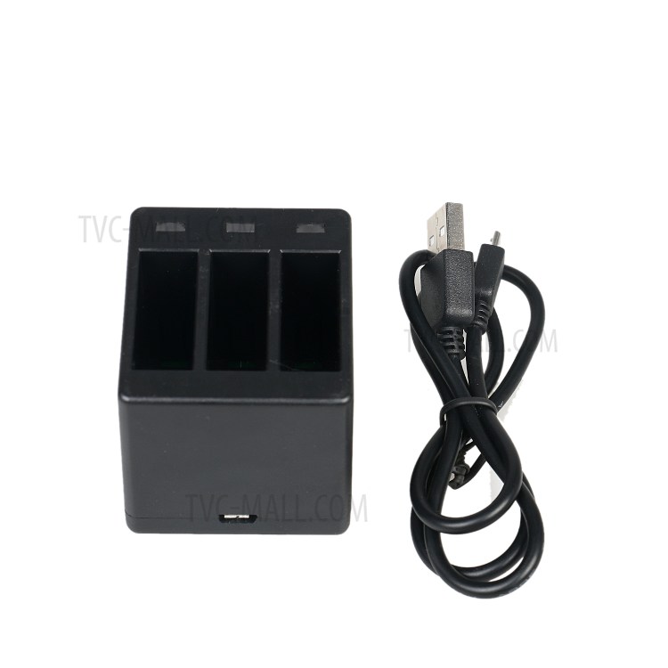 Triple Battery Charger with LED Indicators for GoPro Hero5 - Black-14