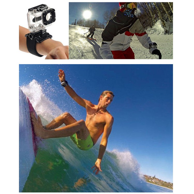 26 in 1 Gopro Accessories Kit with Waterproof Case, Chest Belt, Headstrap for GoPro Hero5 Black-11