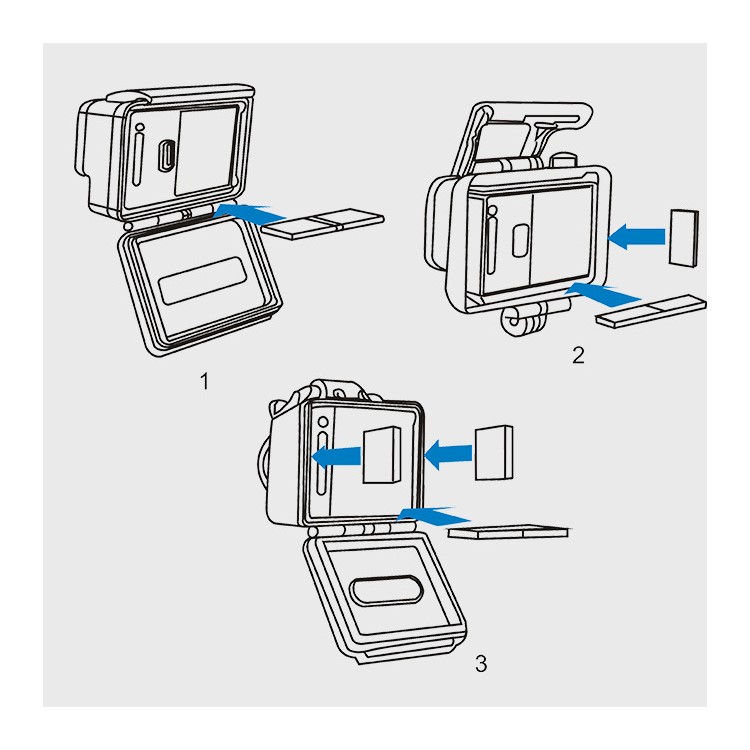 28 in 1 Outdoor GoPro Accessories Kit for GoPro Hero 4/3+/3 with Chest Belt Headband-23