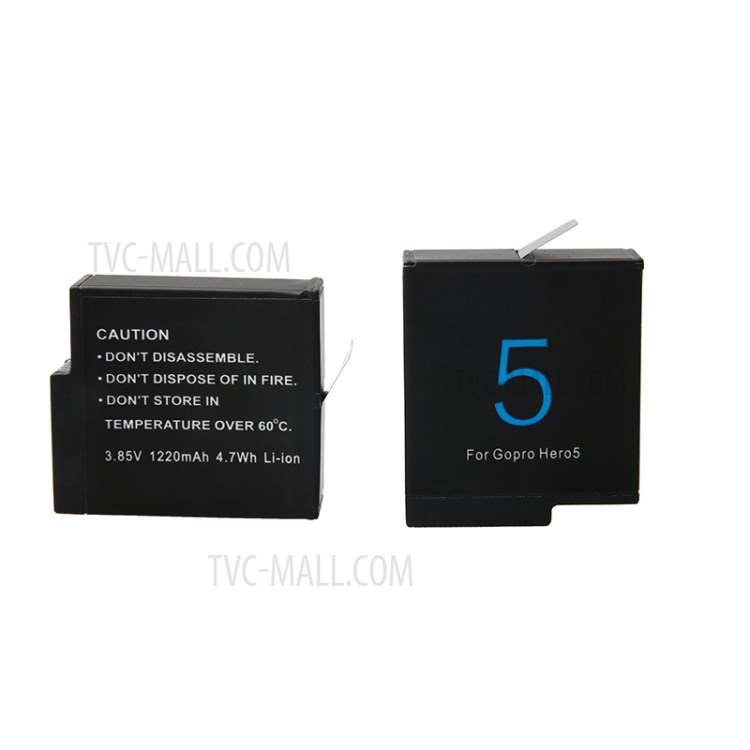 AT695 1220mAh Rechargeable Battery Replacement for GoPro Hero5-6