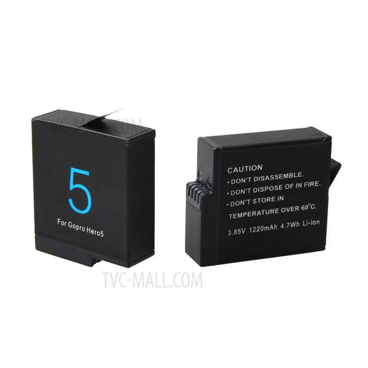 AT695 1220mAh Rechargeable Battery Replacement for GoPro Hero5-8