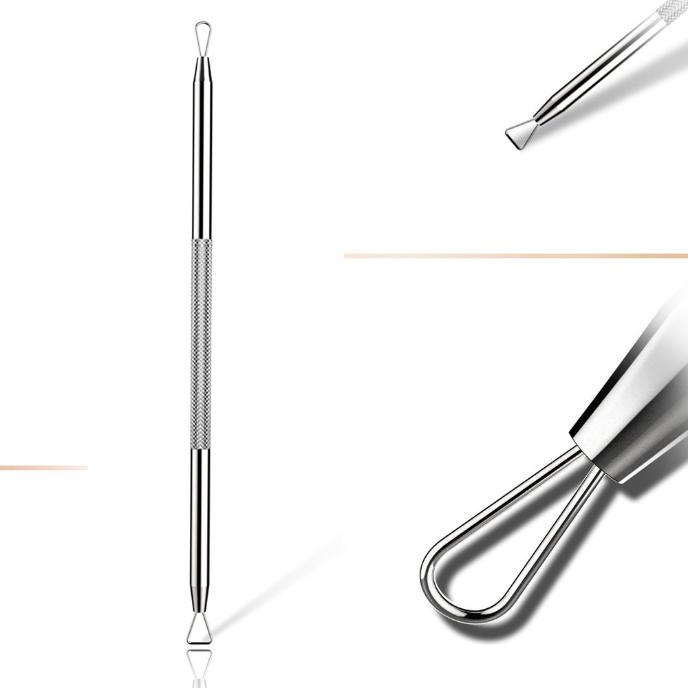 5PCS/Lot Blackhead Remover Pimple Comedone Extractor Tool Acne Removal Kit-10