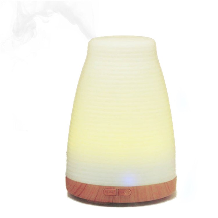 100ml Aroma Diffuser Humidifier with 7-Color LED Mood Light-2