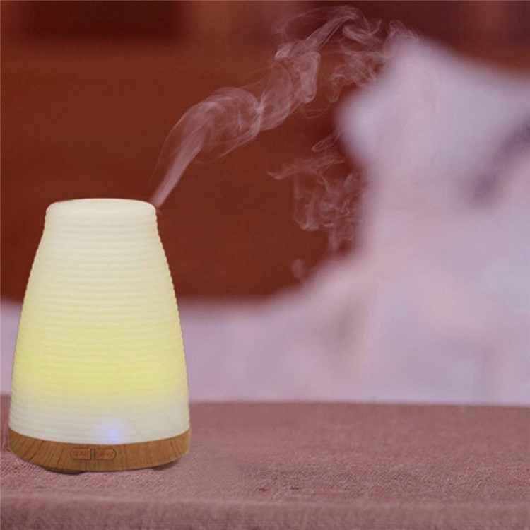 100ml Aroma Diffuser Humidifier with 7-Color LED Mood Light-5