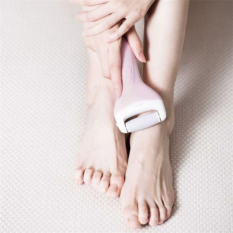 Waterproof Electric Foot File Tool Pedicure Foot Care Callus Remover - Pink-4