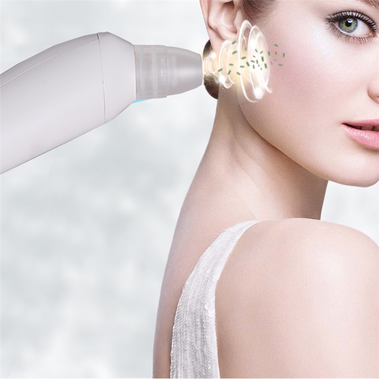 KM908 Electric Facial Pore Cleanser Blackhead Remover Machine - White-5