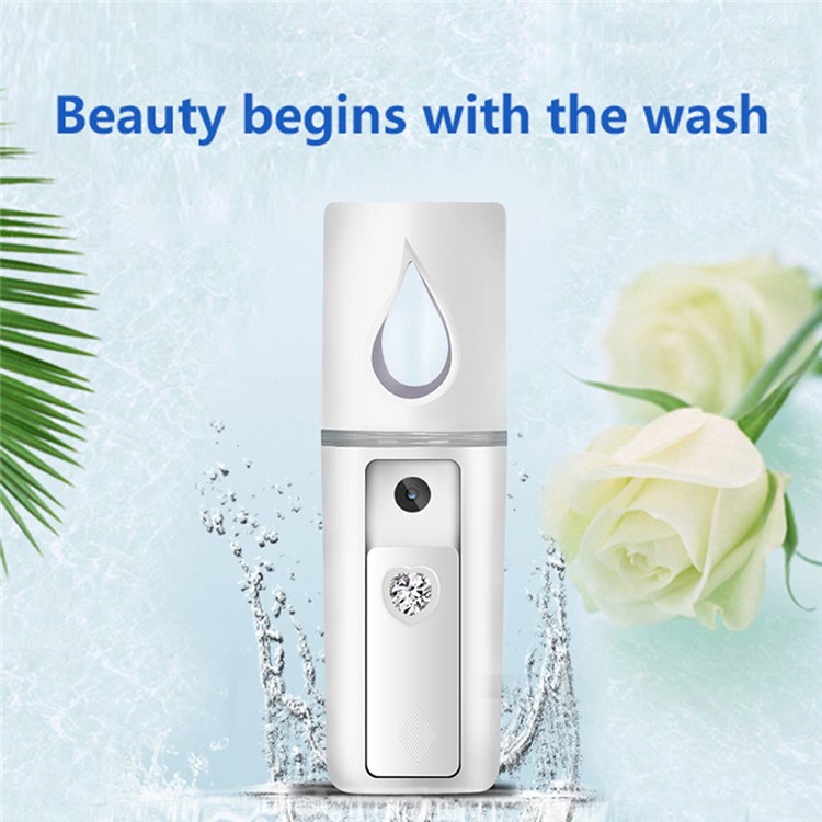 Nano Facial Steamer Portable USB Rechargeable Face Sprayer Humidifier Moisturizing Beauty Tool-8