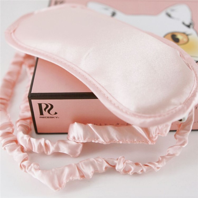 Portable Steam Eye SPA Mask Blindfold Sleep Aid Light Blocking Eye Patch - Pink-2