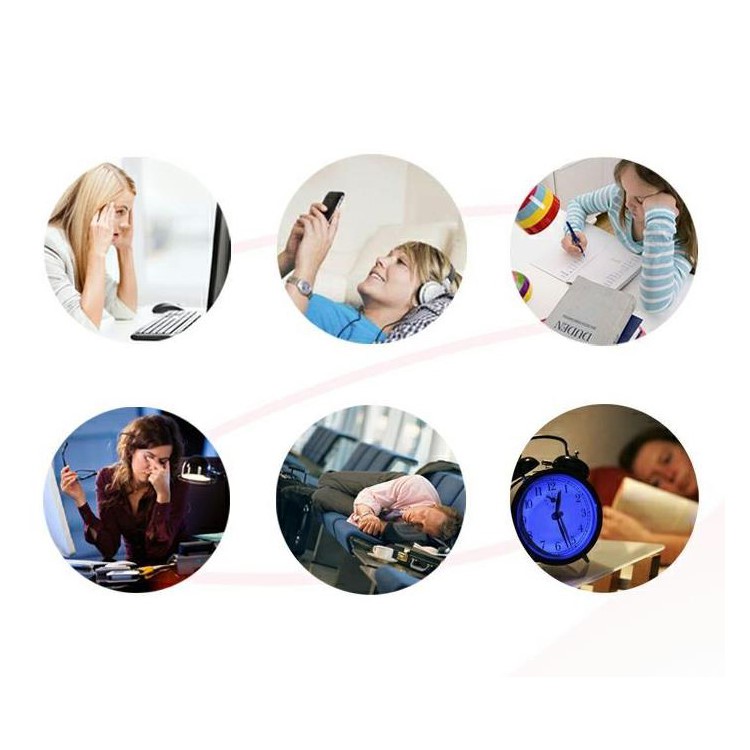 Portable Steam Eye SPA Mask Blindfold Sleep Aid Light Blocking Eye Patch - Pink-6