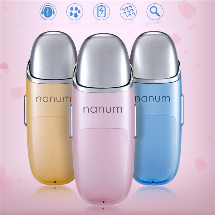 NANUM Portable Beauty Facial Hydrating Massager Skin Care Instrument - Pink-27
