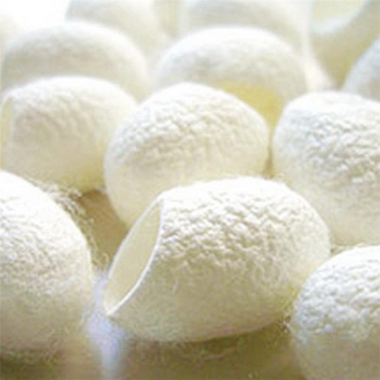 100Pcs/Set Natural Silkworm Cocoons Scrub Balls Facial Beauty Tool-2