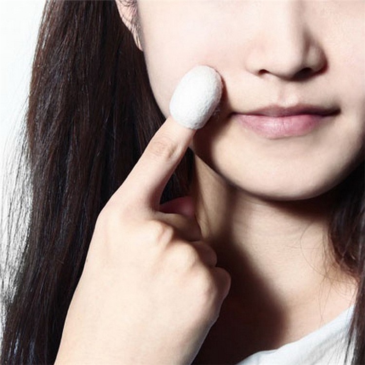 100Pcs/Set Natural Silkworm Cocoons Scrub Balls Facial Beauty Tool-7