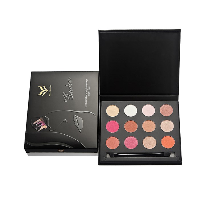 HUAMIANLI T7-3 7Pcs Cosmetic Makeup Set Powder Mascara Eyeshadow Eyebrow Powder Lipstick Eyeliner Pen Brush-7