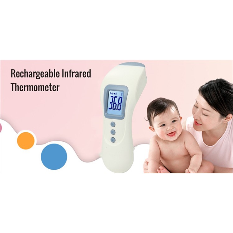 Chargeable Baby Infant Digital Thermometer Non-Contact Infrared IR Thermometers Forehead Thermometer-12