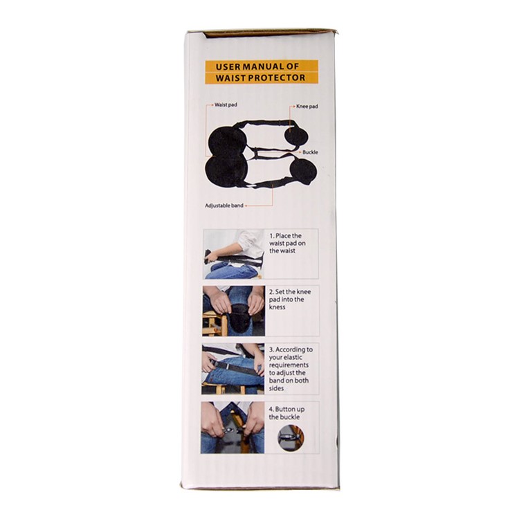 Back Posture Corrector Humpback Correct Belt Waist Spine Protector Belt-4