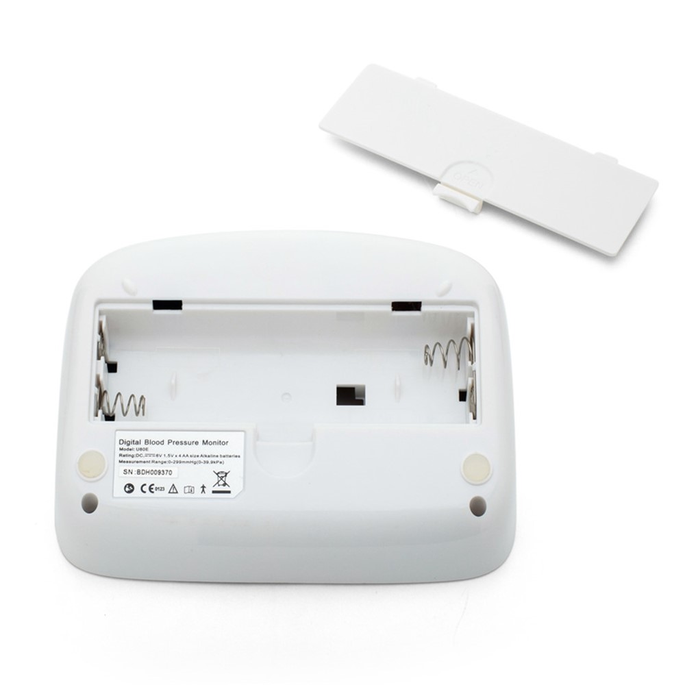 U80EH FDA LCD Upper Arm Automatic Blood Pressure Monitor Measurement Heart Beat Meter Tonometer-9