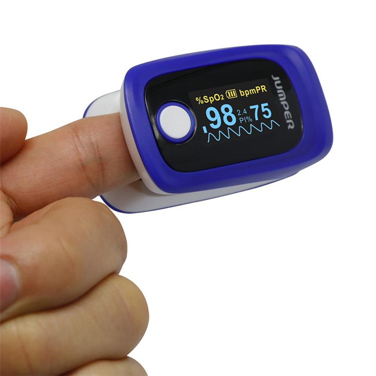 JUMPER JPD-500F Bluetooth Doigt Oxymètre De Pouls Avec Affichage OLED-10