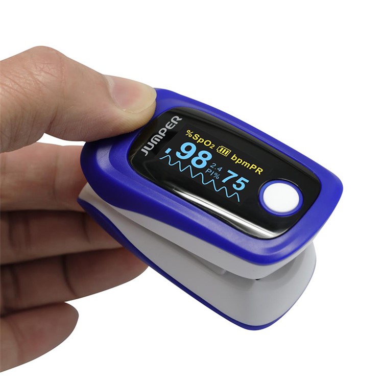 JUMPER JPD-500F Bluetooth Doigt Oxymètre De Pouls Avec Affichage OLED-8