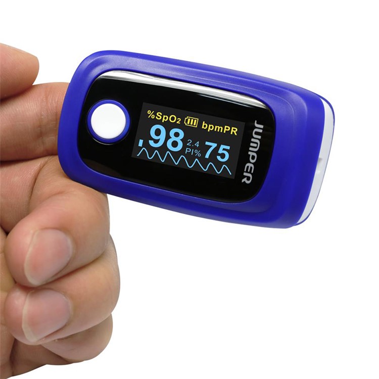 JUMPER JPD-500F Bluetooth Doigt Oxymètre De Pouls Avec Affichage OLED-9