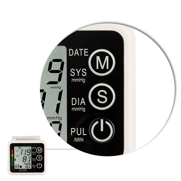 JZIKI Wrist Blood Pressure Monitor Health Care HB Arrhythmia Detection (Voice) jzk-002-8