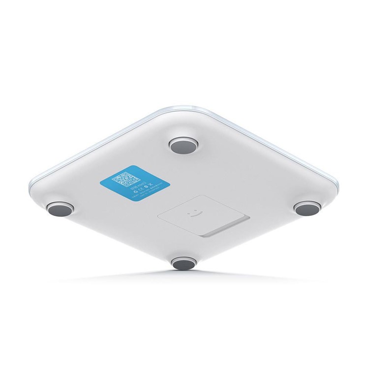 Mini Smart Bluetooth App Control Fat Scale Digital BMI Health Analyzer Weighing Tool - White-3