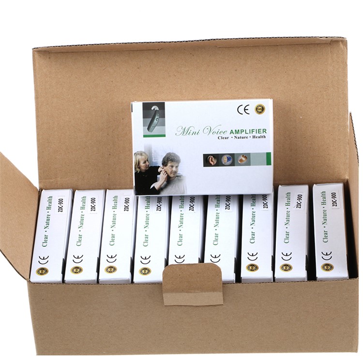 ZDC-900 Mini In Ear Sound Voice Amplifier Invisible Hearing Aid Sound Amplifier with Voice Control-8