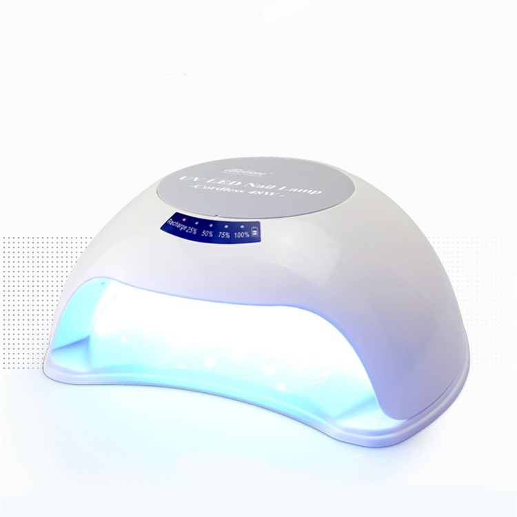 48W Nail Lamp Double Light Auto Sensor Manicure UV Lamp LED Lamp Nail Dryer - EU Plug-2