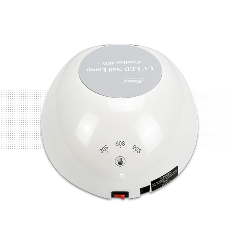 48W Nail Lamp Double Light Auto Sensor Manicure UV Lamp LED Lamp Nail Dryer - EU Plug-5