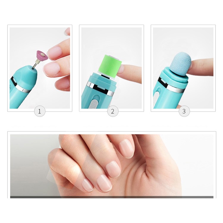 9-in-1 Professional Electric Pure Nail File Drill Manicure Tool Pedicure Machine Set-11