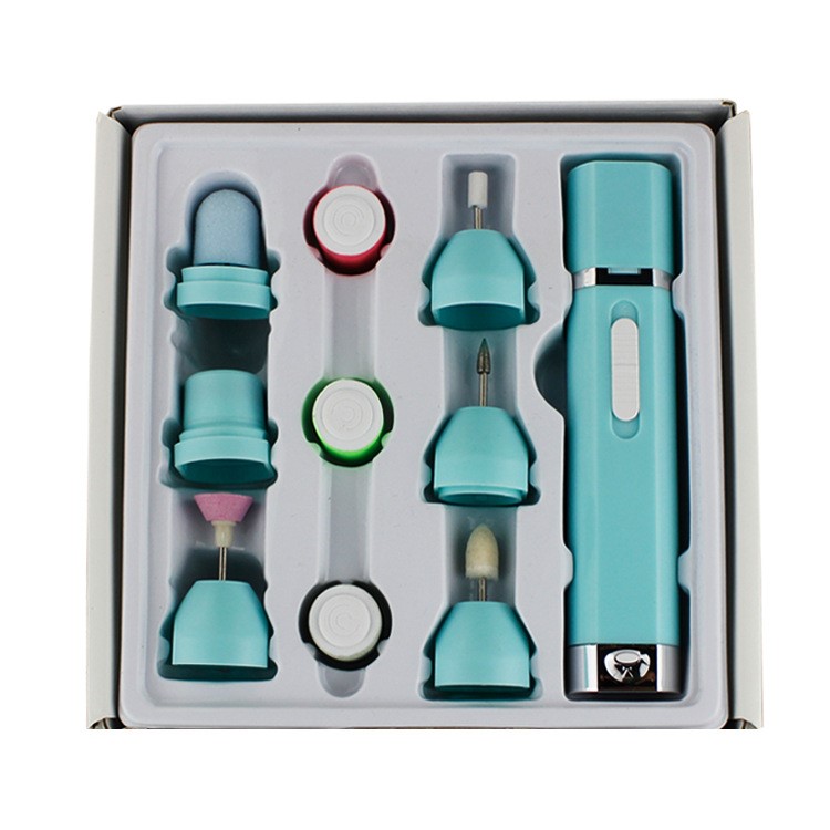 9-in-1 Professional Electric Pure Nail File Drill Manicure Tool Pedicure Machine Set-3