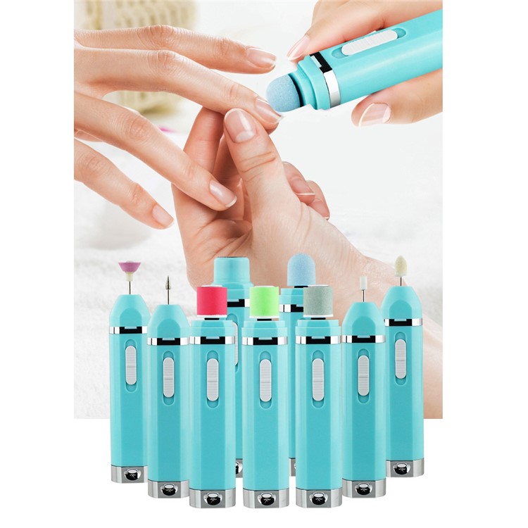 9-in-1 Professional Electric Pure Nail File Drill Manicure Tool Pedicure Machine Set-5