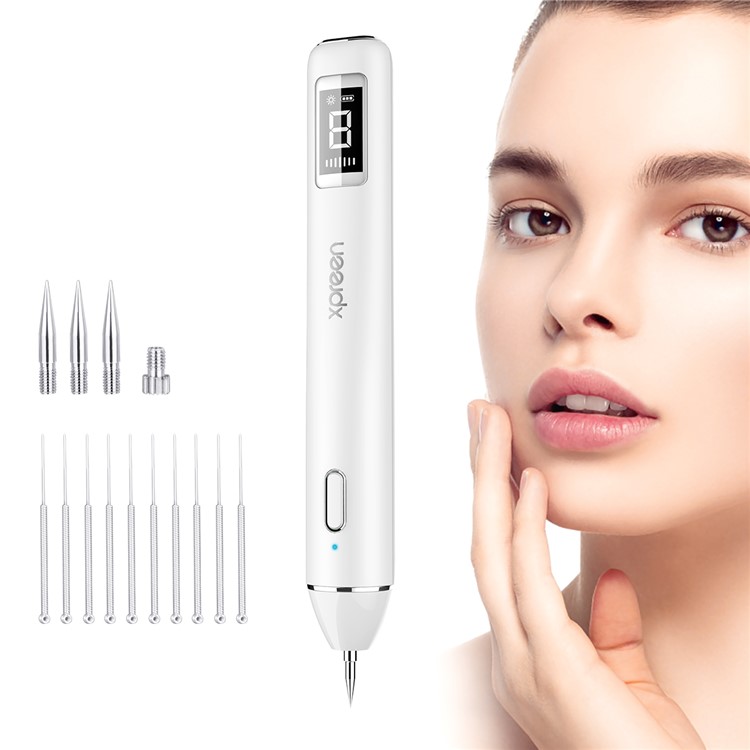 XPREEN XPRE061 Removedor De Manchas Oscuras Tatuaje De Verrugas Mole Topo Removedor Con Pantalla LCD Y Foco-1