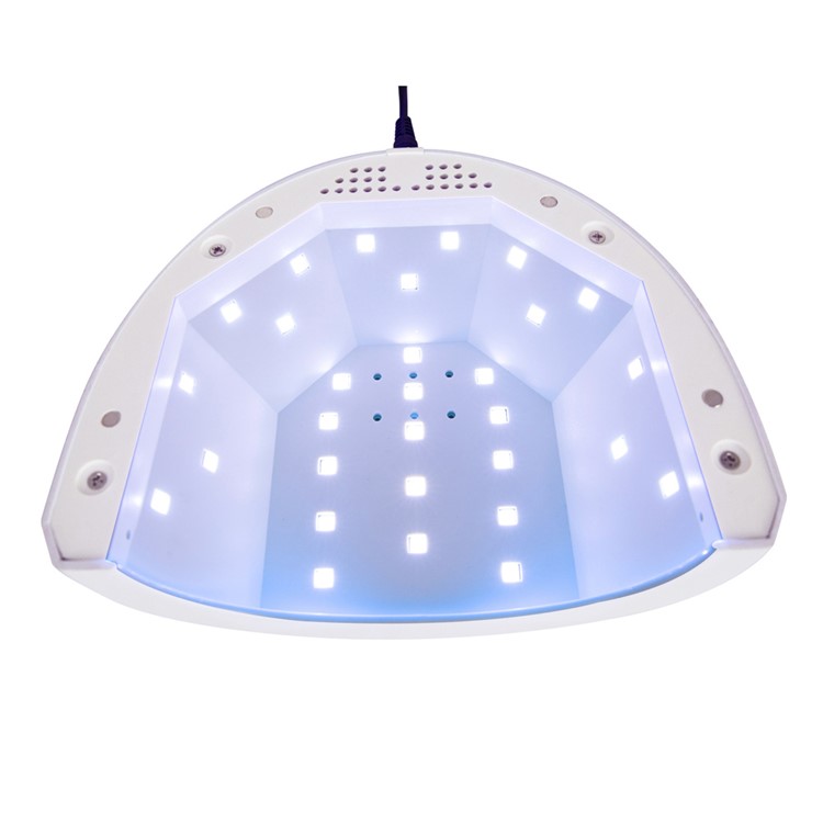 48W/24W UV LED Nail Light for Gel Nail Polish Quick Dry (TY-121) - White / EU Plug-11