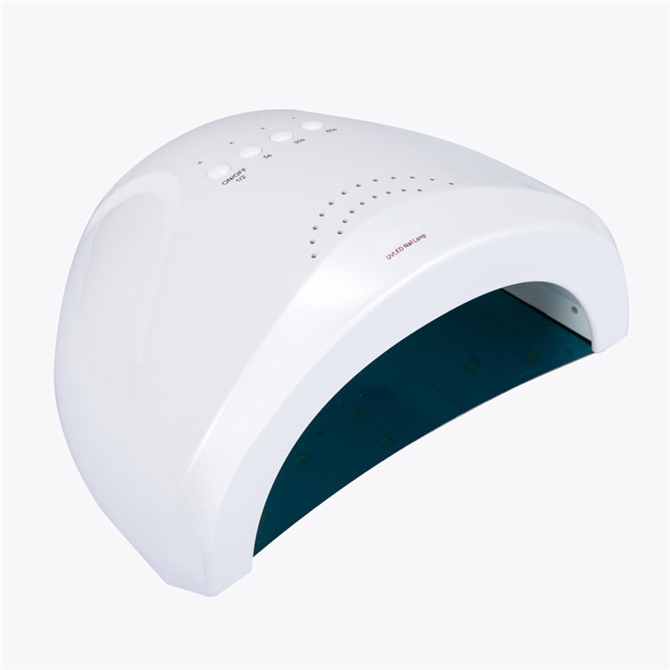 48W/24W UV LED Nail Light for Gel Nail Polish Quick Dry (TY-121) - White / EU Plug-4