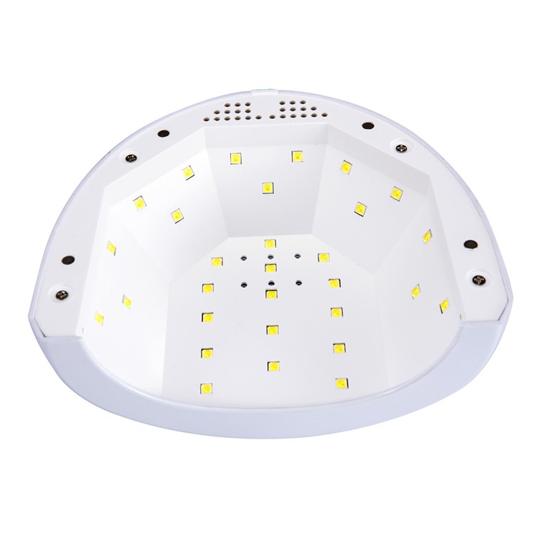48W/24W UV LED Nail Light for Gel Nail Polish Quick Dry (TY-121) - White / EU Plug-7