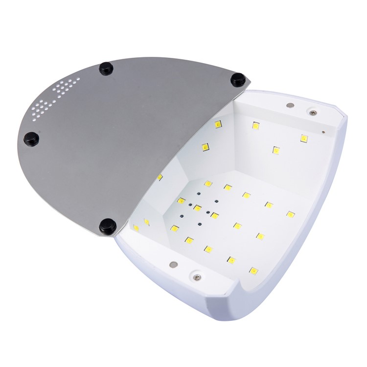 48W/24W UV LED Nail Light for Gel Nail Polish Quick Dry (TY-121) - White / EU Plug-8