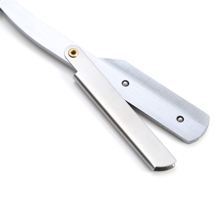 420 Stainless Steel Foldable Men's Manual Shaver Shaving Razor-3