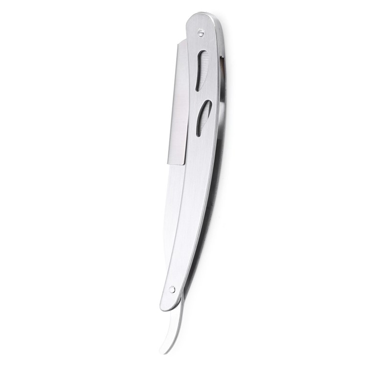 420 Stainless Steel Foldable Men's Manual Shaver Shaving Razor-4