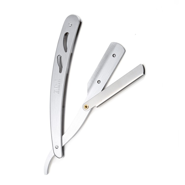 420 Stainless Steel Foldable Men's Manual Shaver Shaving Razor-5